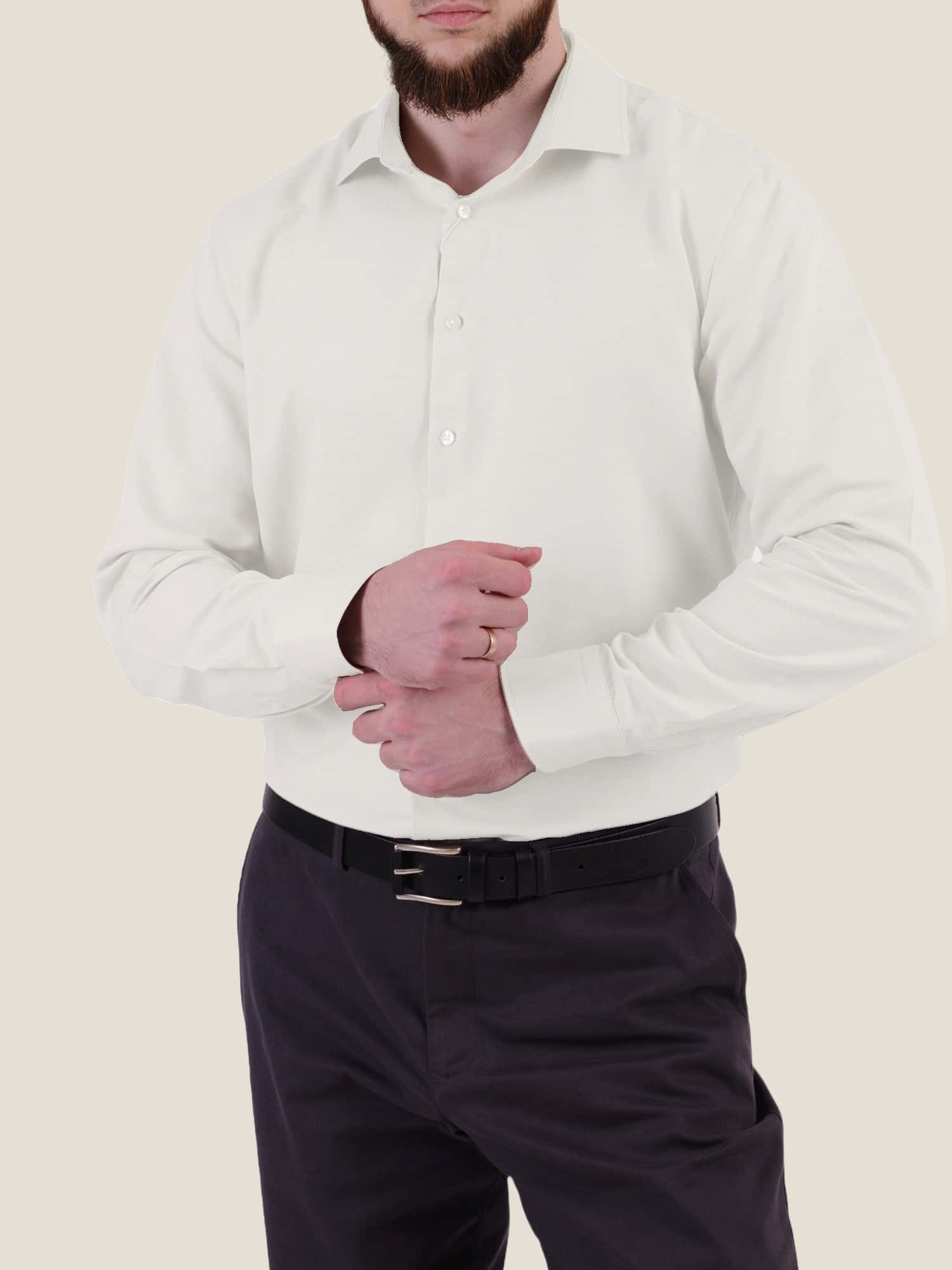 Класична сорочка айворі