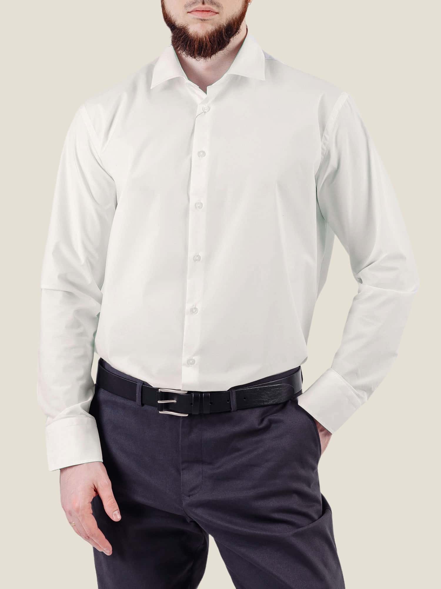 Класична сорочка айворі