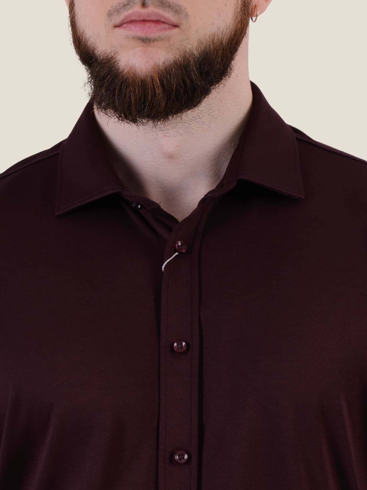 Текстильна сорочка марун (alt)