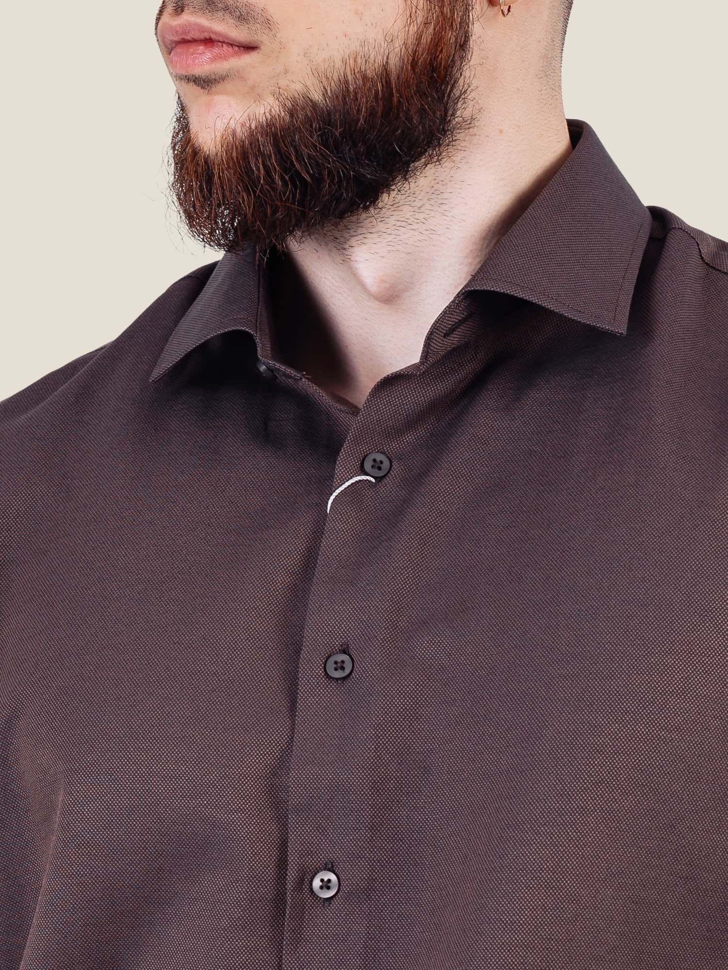 Класична сорочка коричнева (alt)