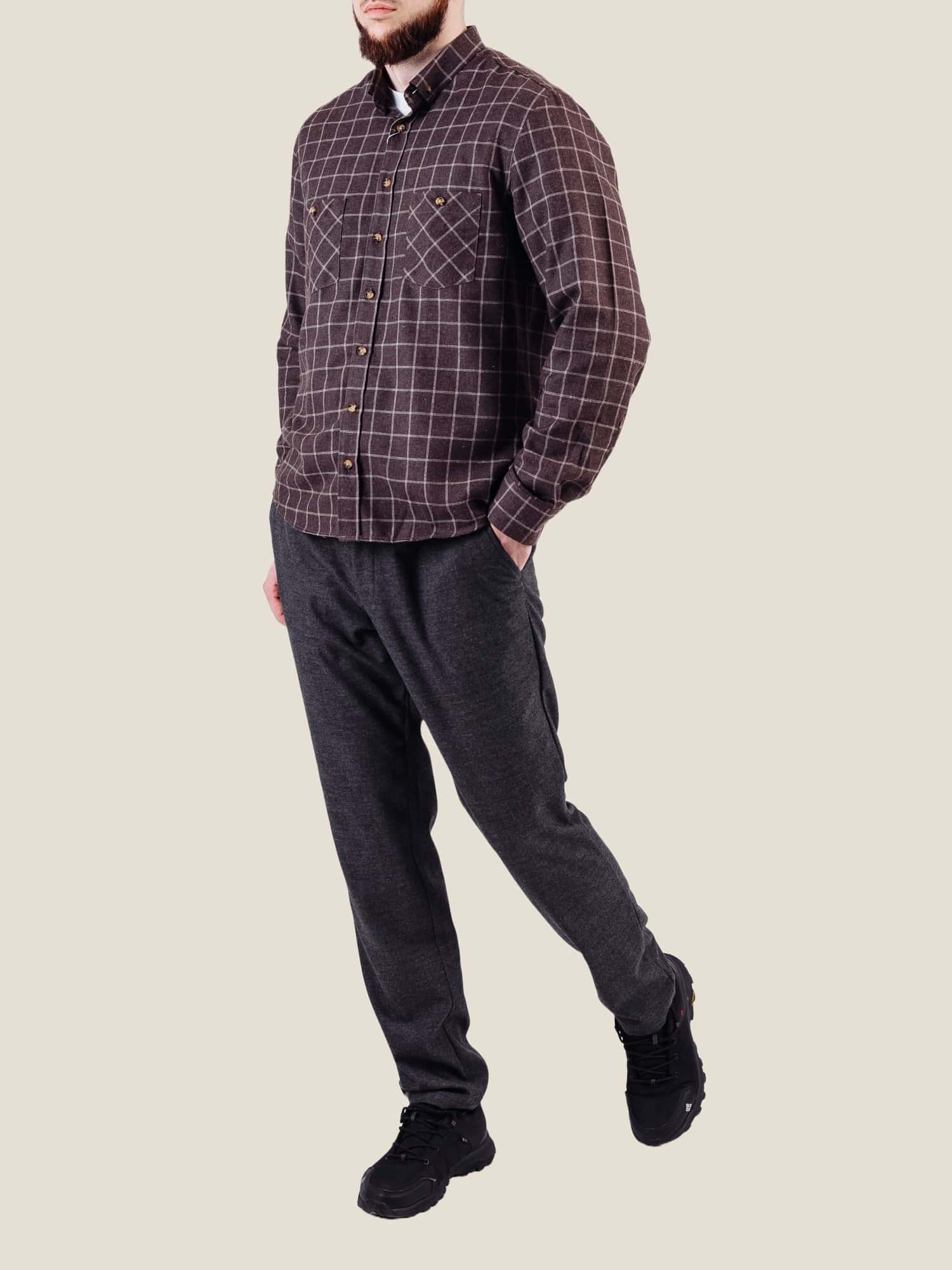 Вовняні брюки сірі (alt)