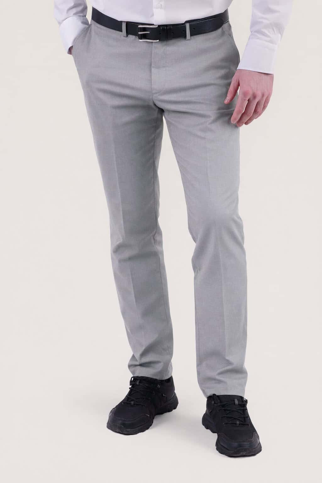 Брюки cotton сірі