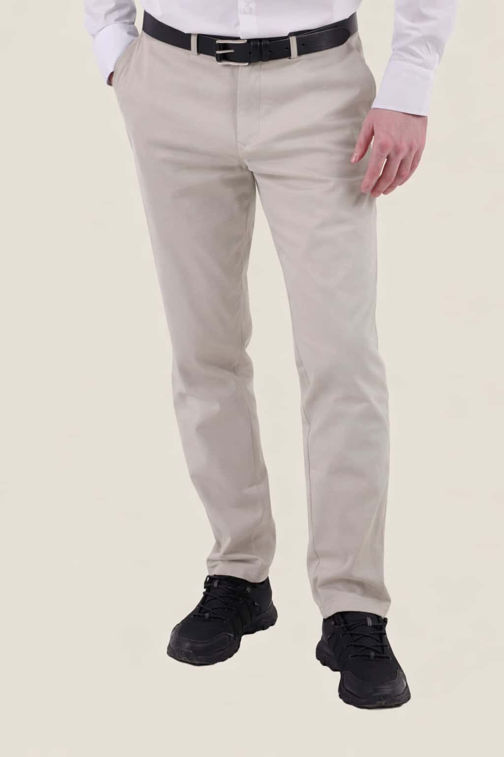 Брюки cotton молочно-білі