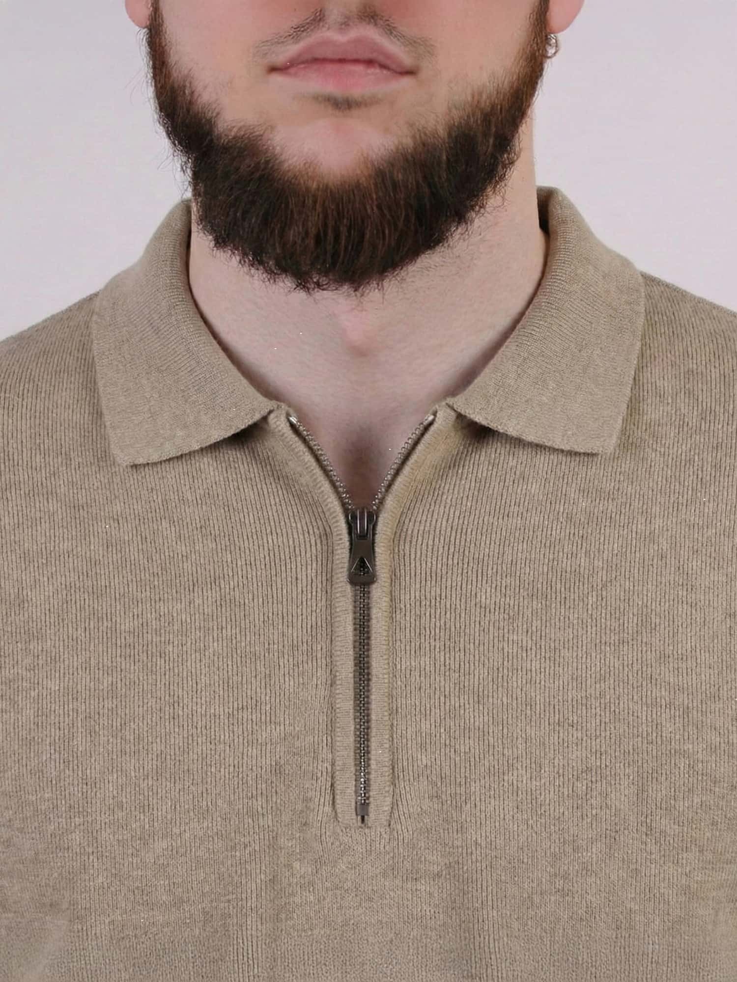 Джемпер-поло бежевий (alt)