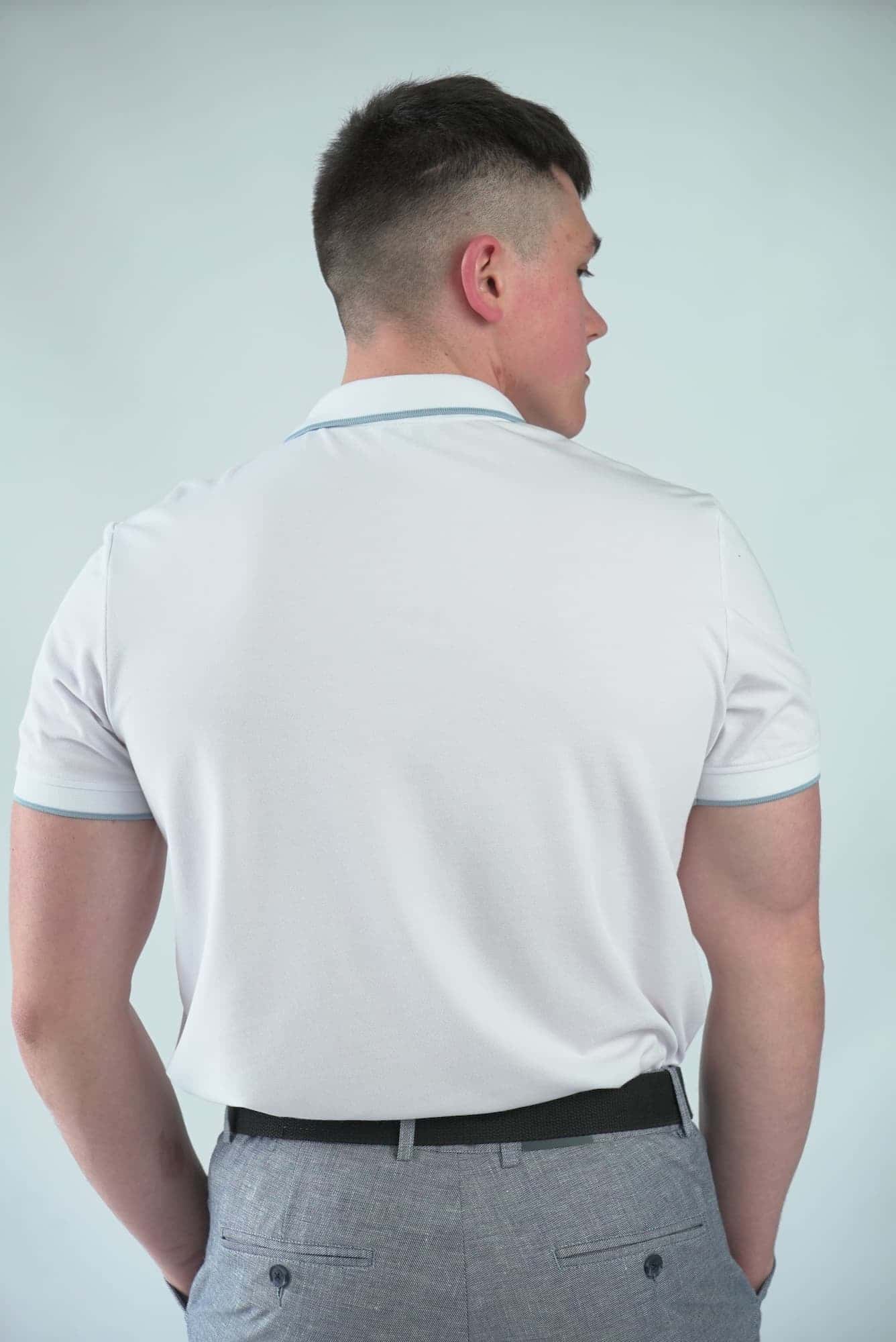 Поло меланж біле (alt)