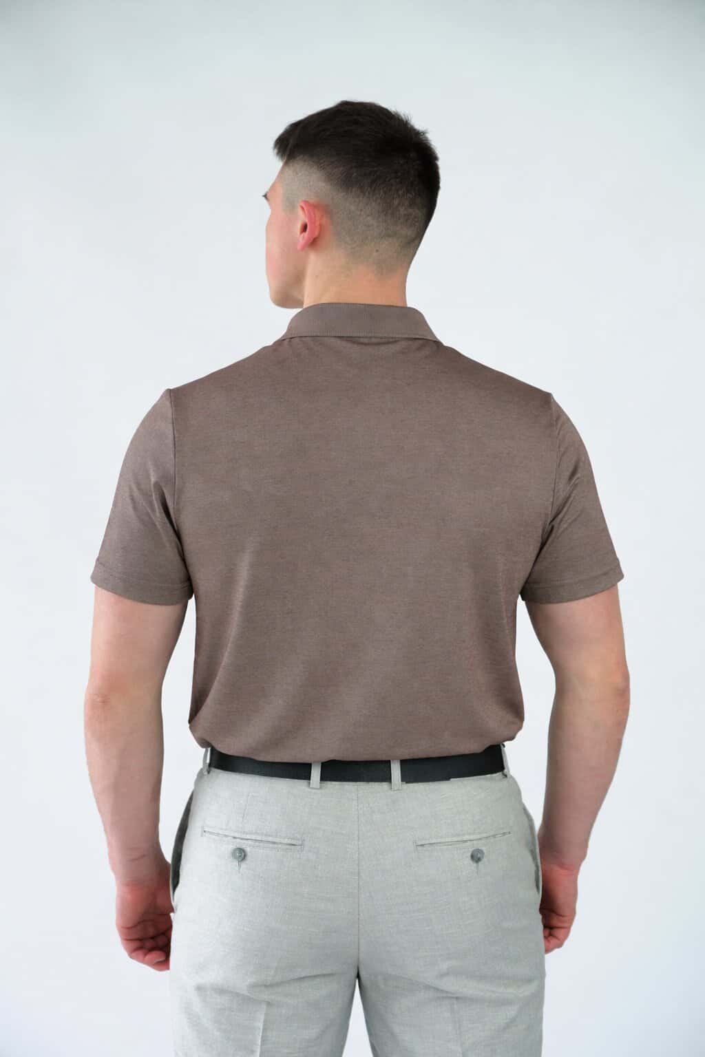 Поло меланж коричневе (alt)