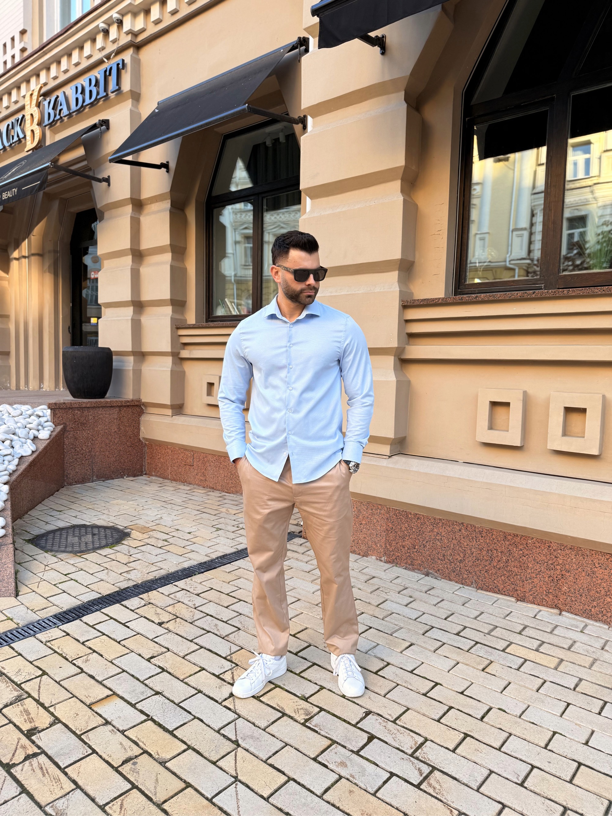 Класичні штани бежеві Gallery 1