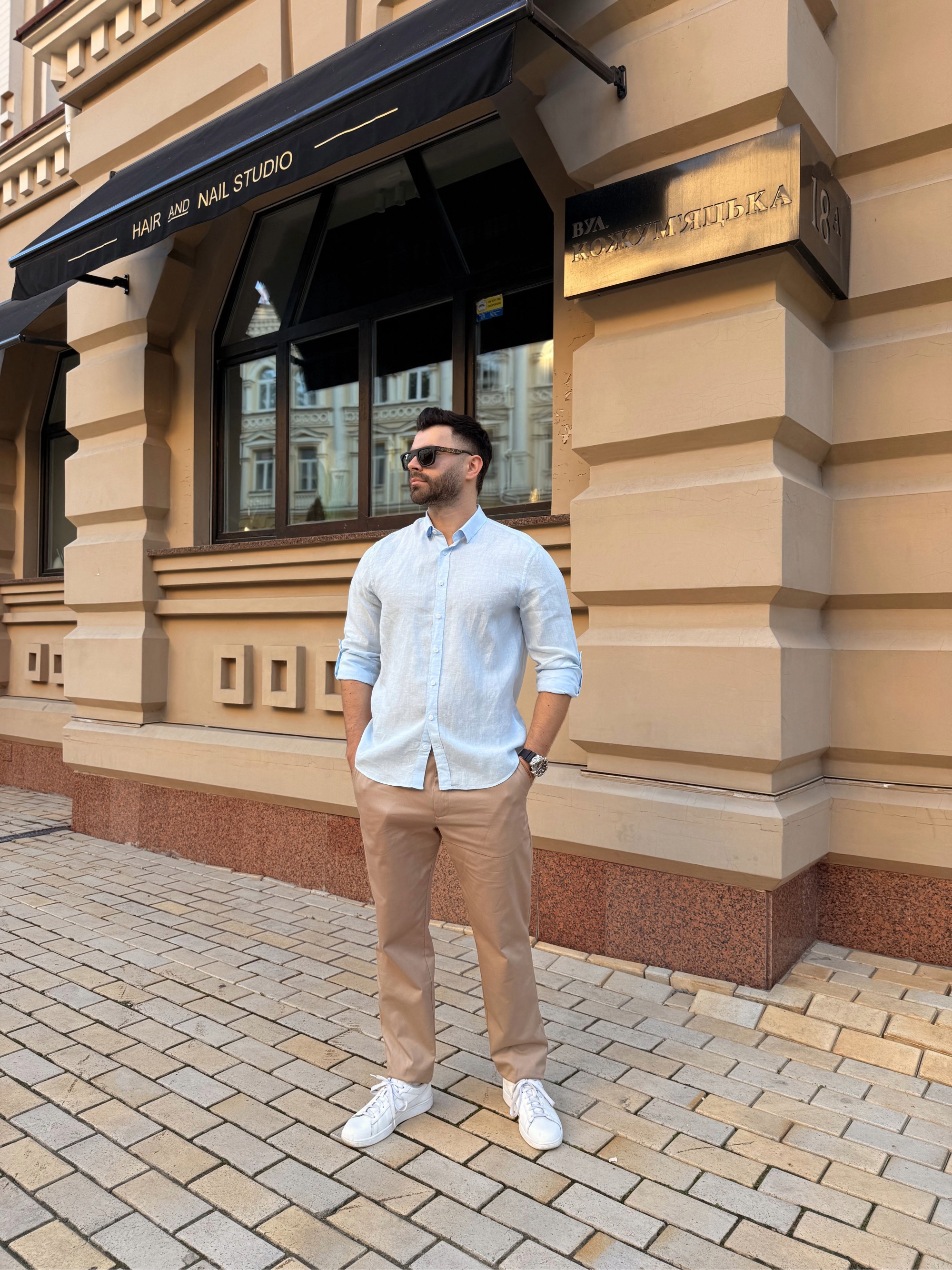 Класичні штани бежеві Gallery 0