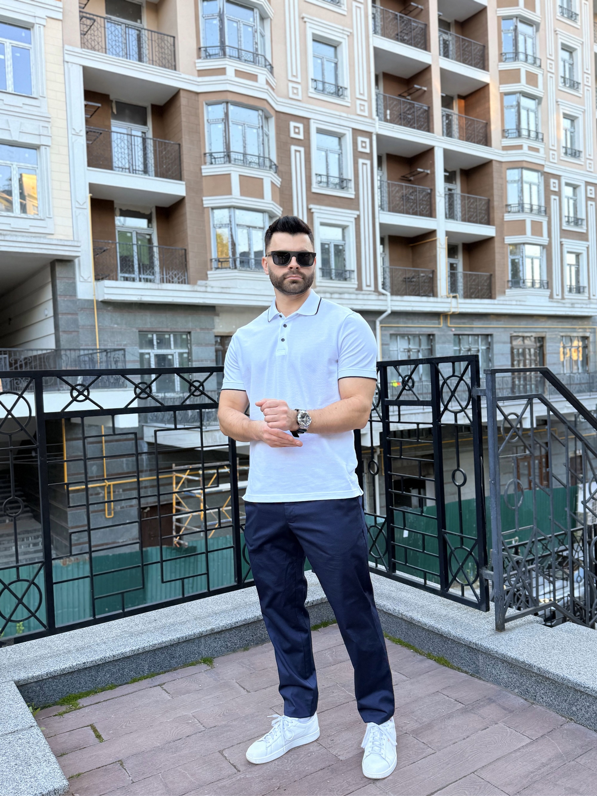 Класичні штани темно-сині Gallery 1