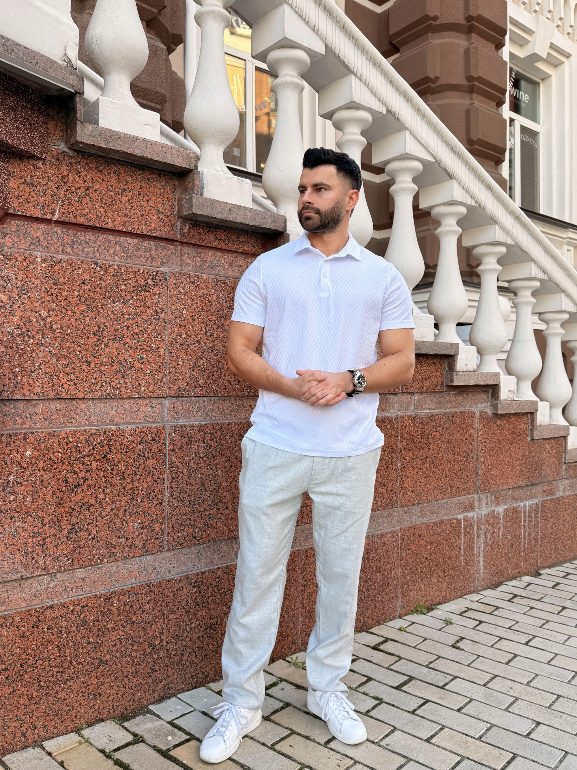 Лляні штани сірі Gallery 2